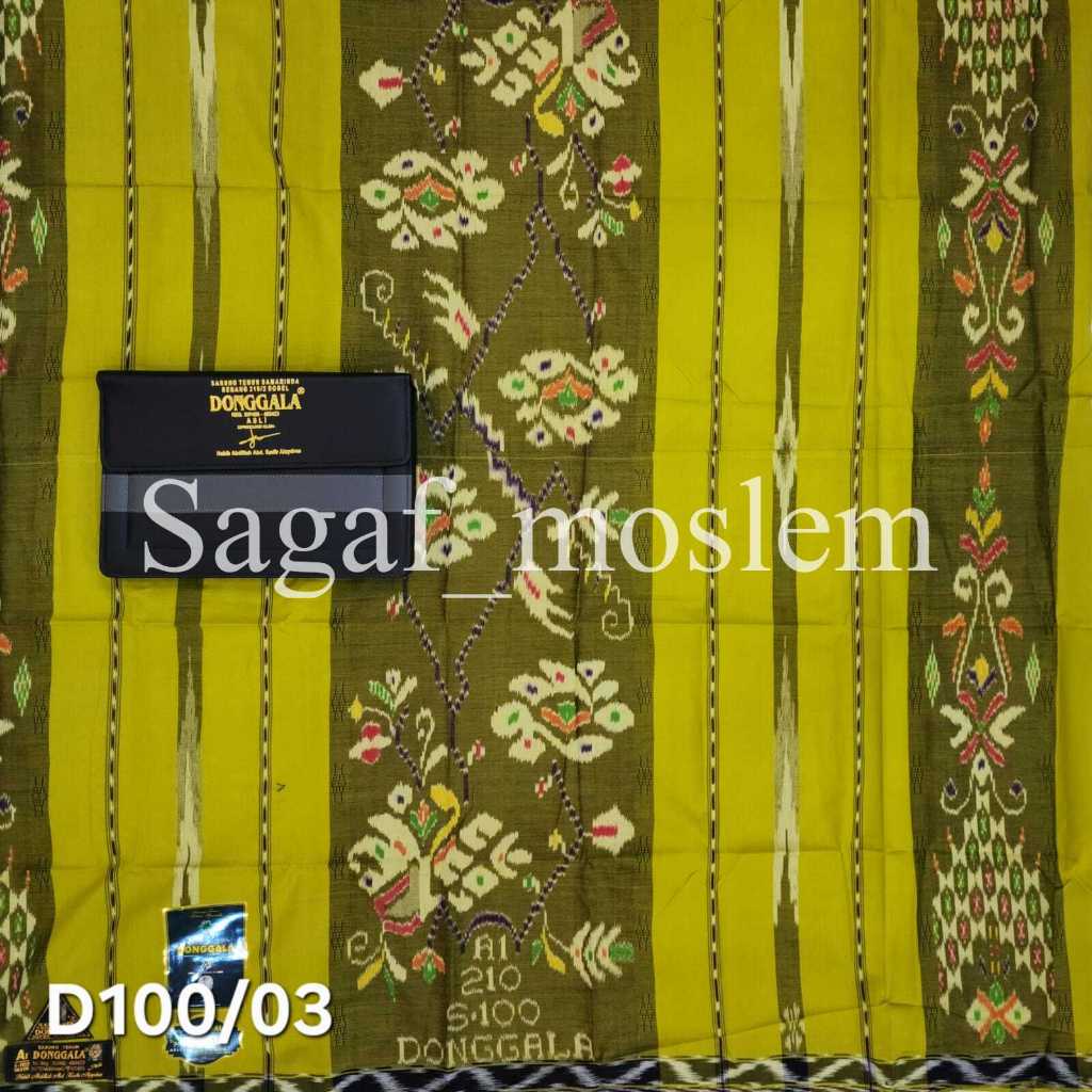 Sarung DONGGALA S100 // ORI Sarung Donggala S100 // Sarung Donggala Mewah