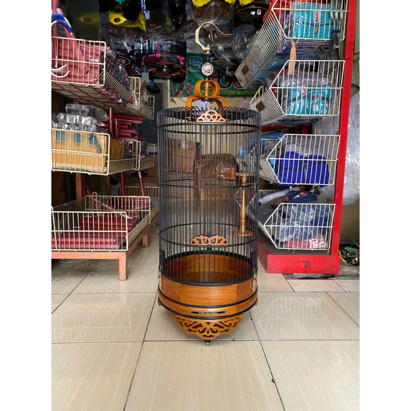 Sangkar Branjangan CMS Limited Edition Original Ukuran Sangkar Diameter 38cm