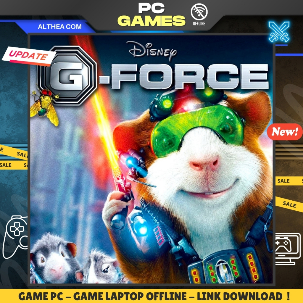 DISNEY G-FORCE - ACTION - ADVENTURE - FAMILY - GAME PC / LAPTOP - OFFLINE