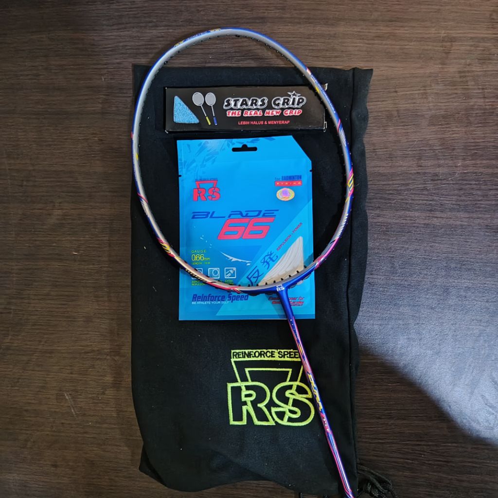 Raket Badminton RS DURA 35T ORIGINAL 35LBS