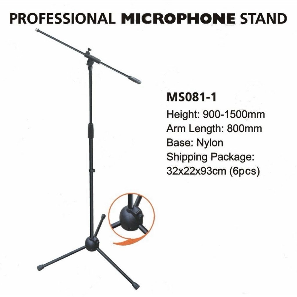 Superios Stan Mic Superior MS081-1 / stand microphone superior Ms081