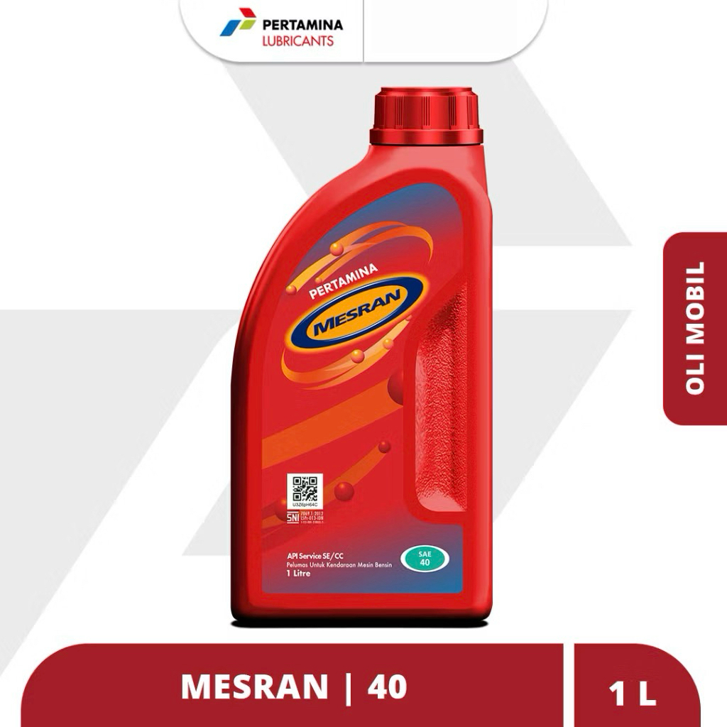 OLI MESRAN 40 | 1 Liter | Oli Pertamina Untuk Mesin Bensin