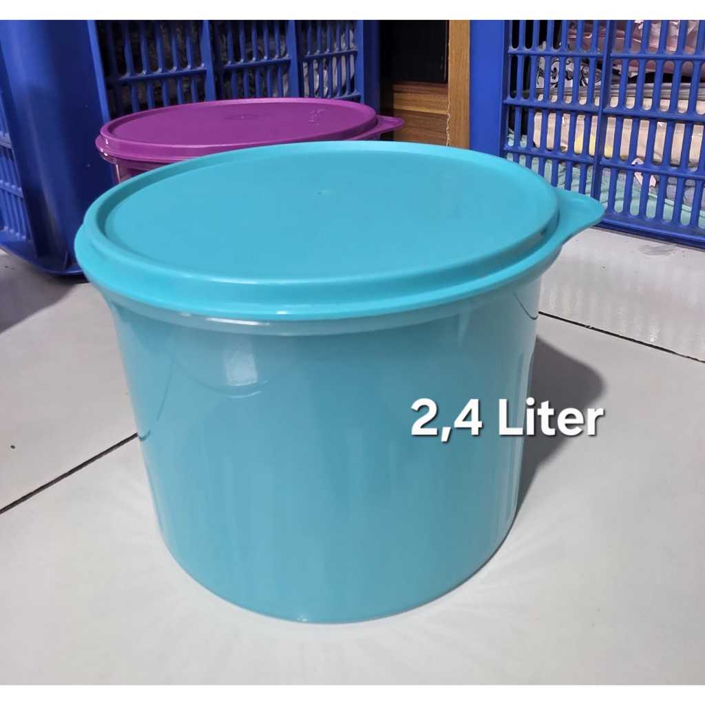 TUPPERWARE Toples Texture Canister 2,4 Liter (hrg satuan)
