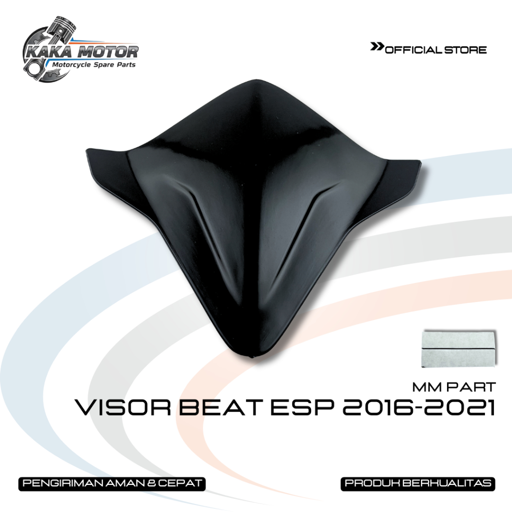 VISOR BEAT ESP 2016-2021 - Visor Honda Beat 2016 - 2021 Visor New Honda BEAT FI ESP