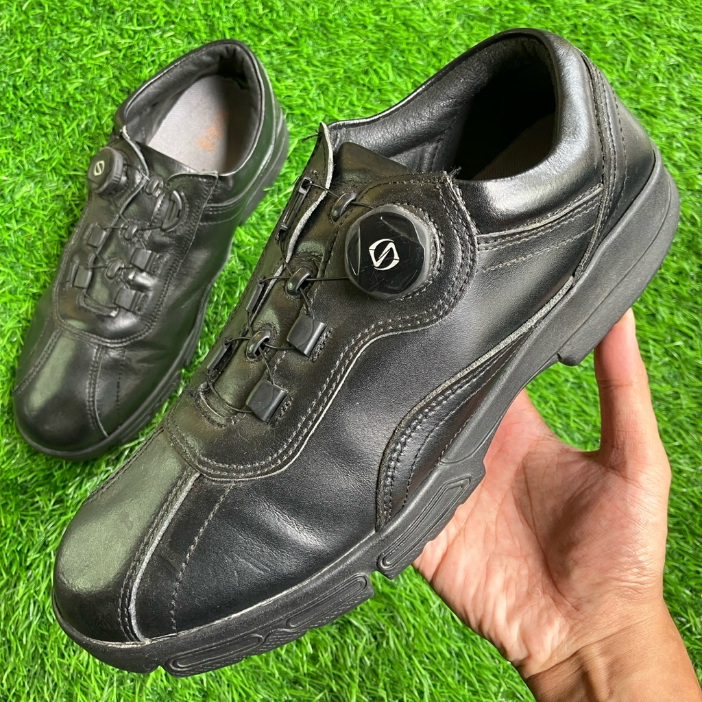 Pantofel Boa System Black Leather shoes size 42