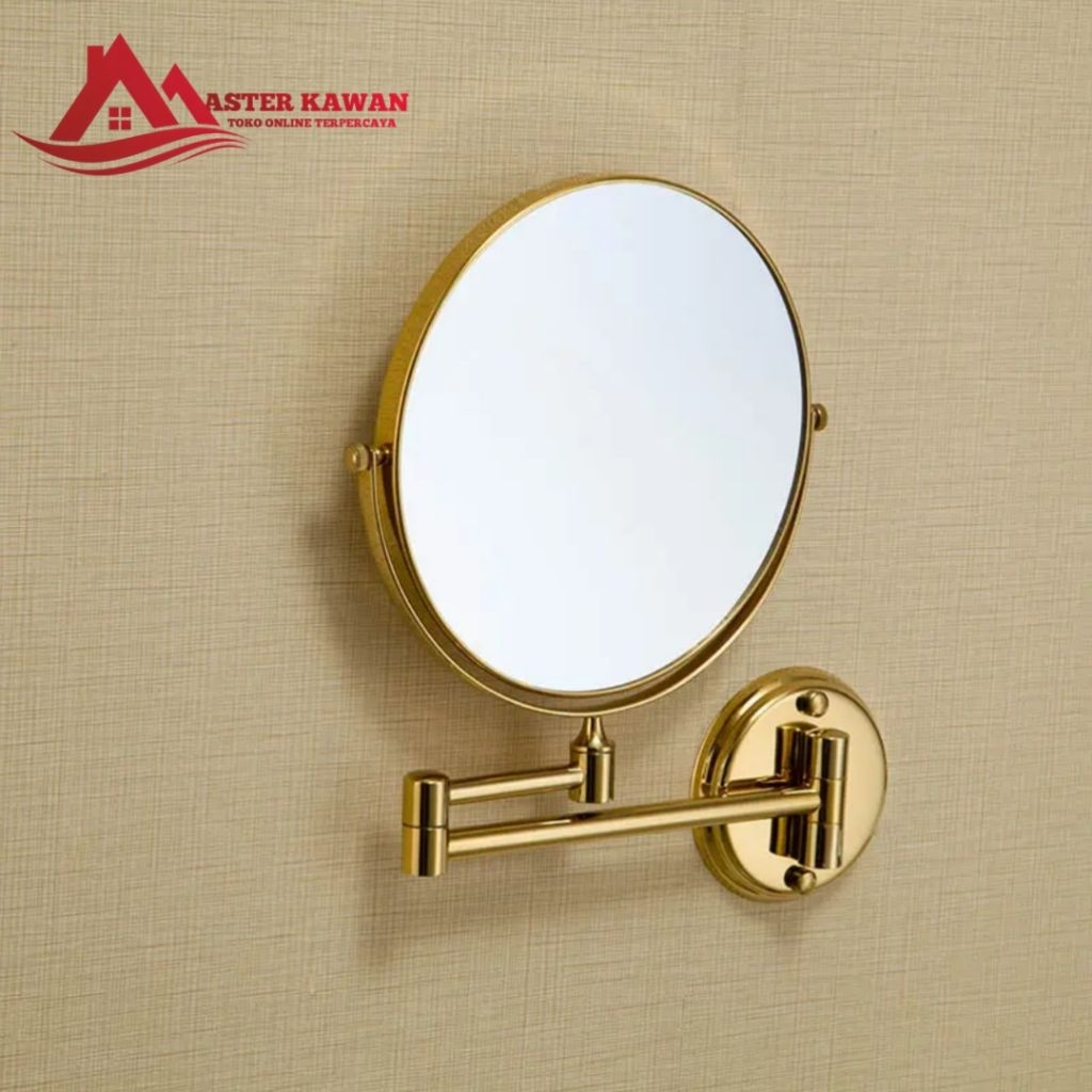 Cermin rias Gold tempel dinding /Kaca make up wastafel kamar mandi /Kaca Make up Gold
