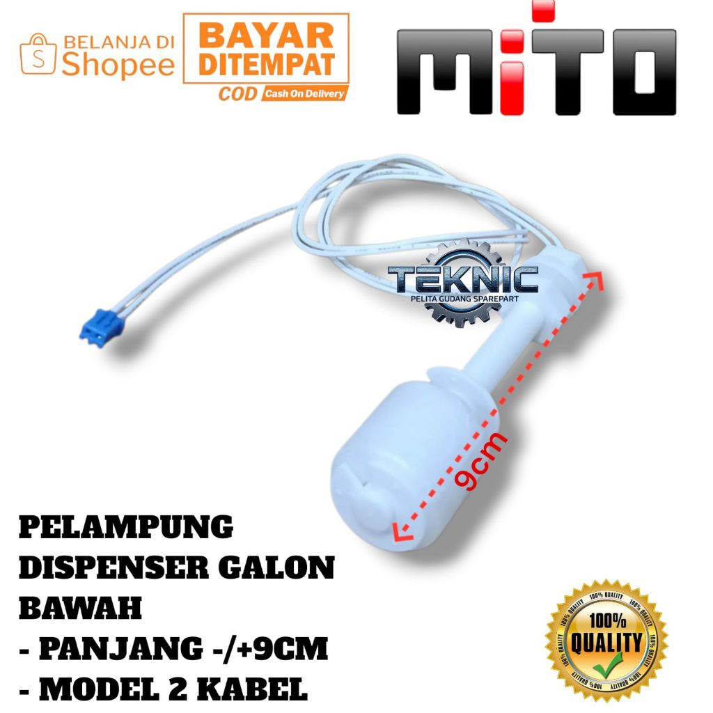 Sensor Level Air Dispenser Galon Bawah Mito / Pelampung Dispenser Mito Putih