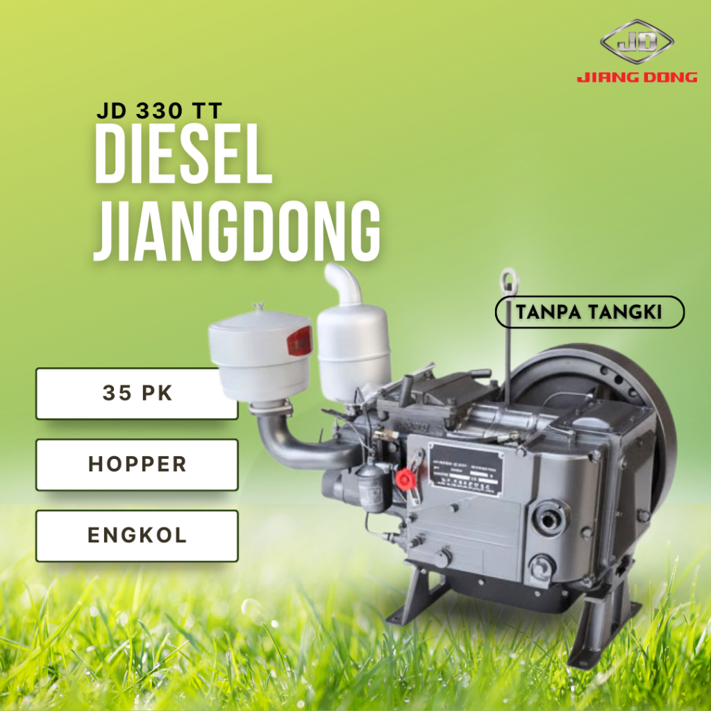 JD 330 TT DIESEL JIANGDONG 35PK 35 HP MESIN TANPA TANGKI ENGKOL