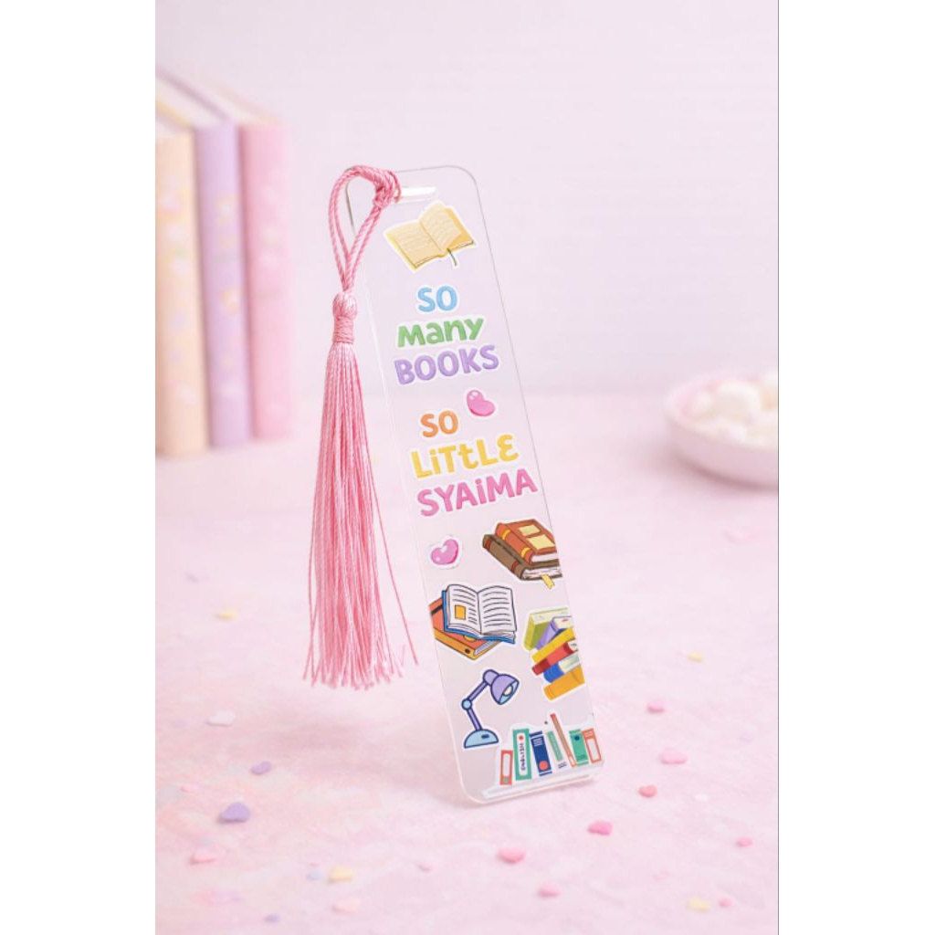 Bookmark Resin Custom