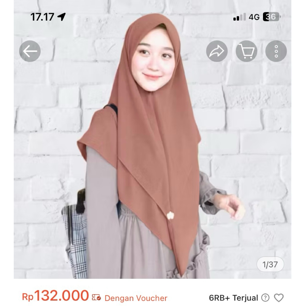 Preloved berbagai Hijab Princess HPC | Jilbab instan prelove HDI Pashmina kayla khimar gadis instan 
