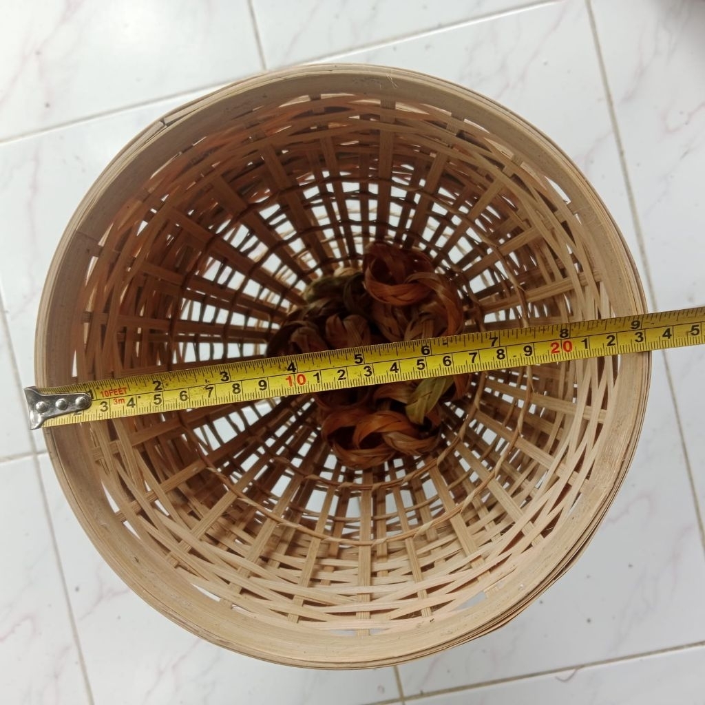 Cup Lampion Lampu Kerucut Bambu/Lampion lLmpu Bambu Bagus Unik