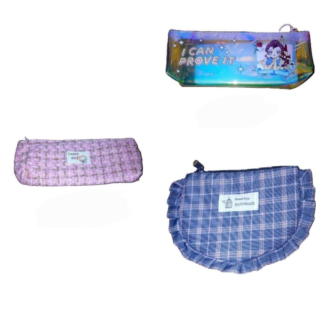 Tas/ Pouch Jaring/ Tempat Pensil/ Pouch Makeup