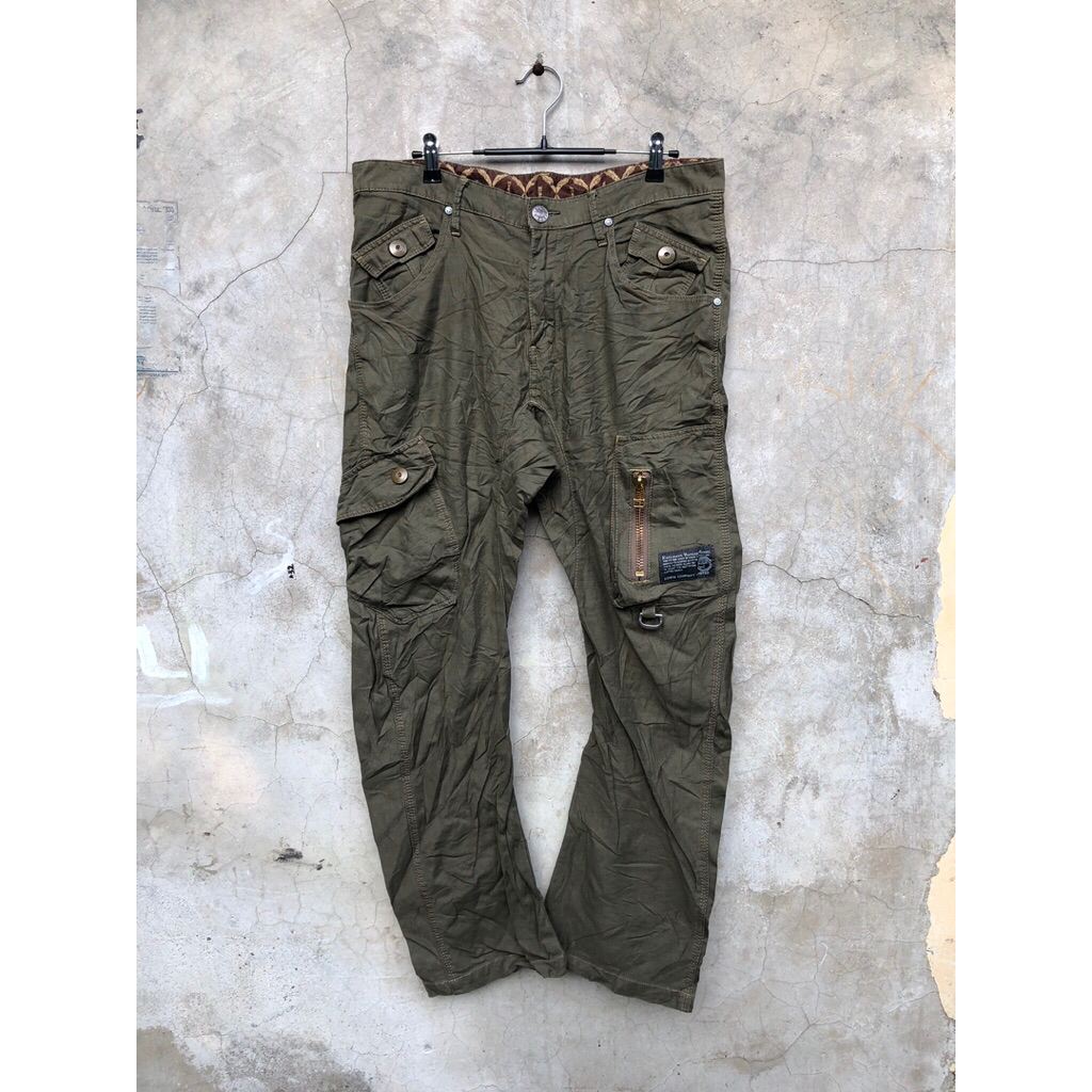 Edwin Cargo Buckle Back Pants