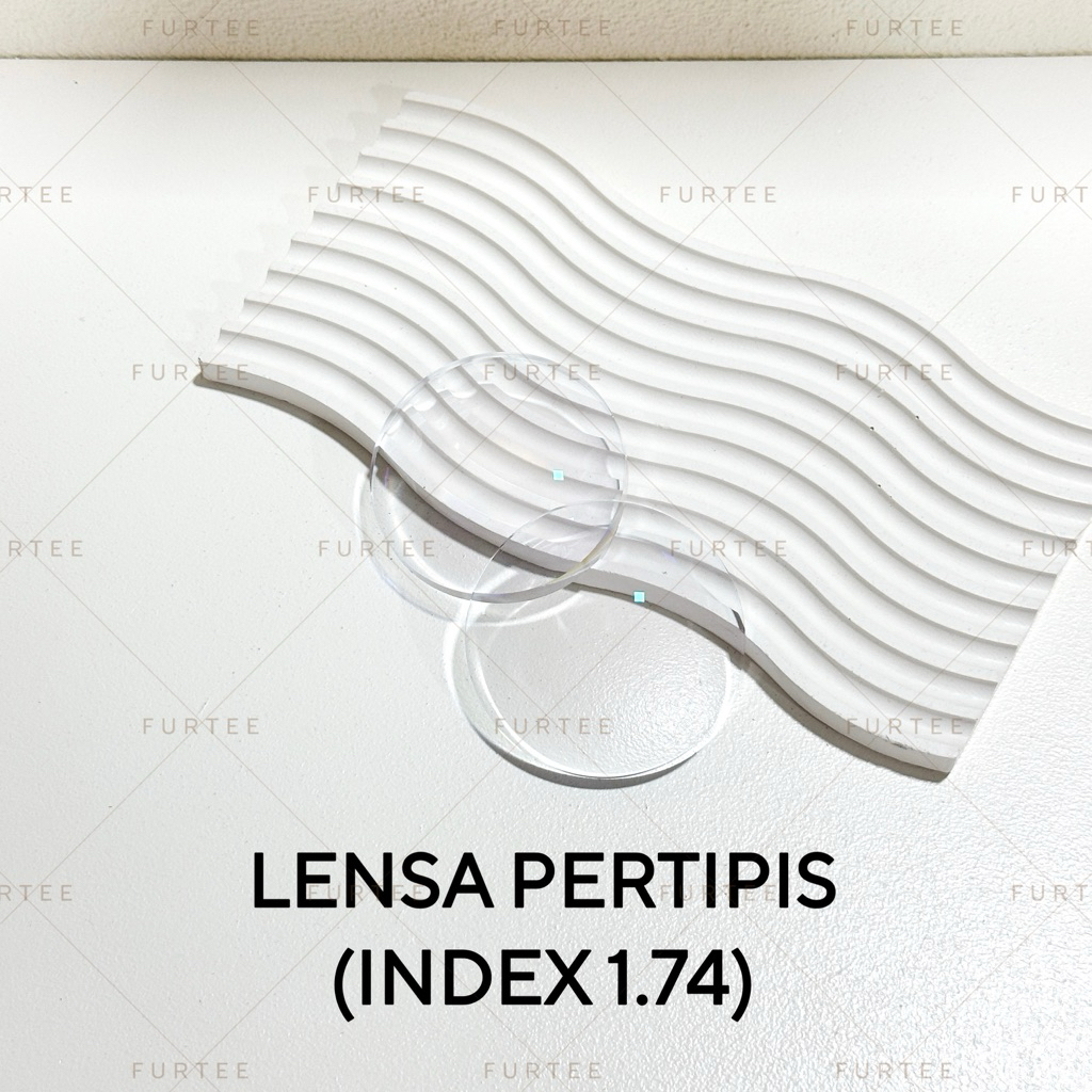 Lensa Pertipis Index 1.74 BLUERAY BLUECHROMIC