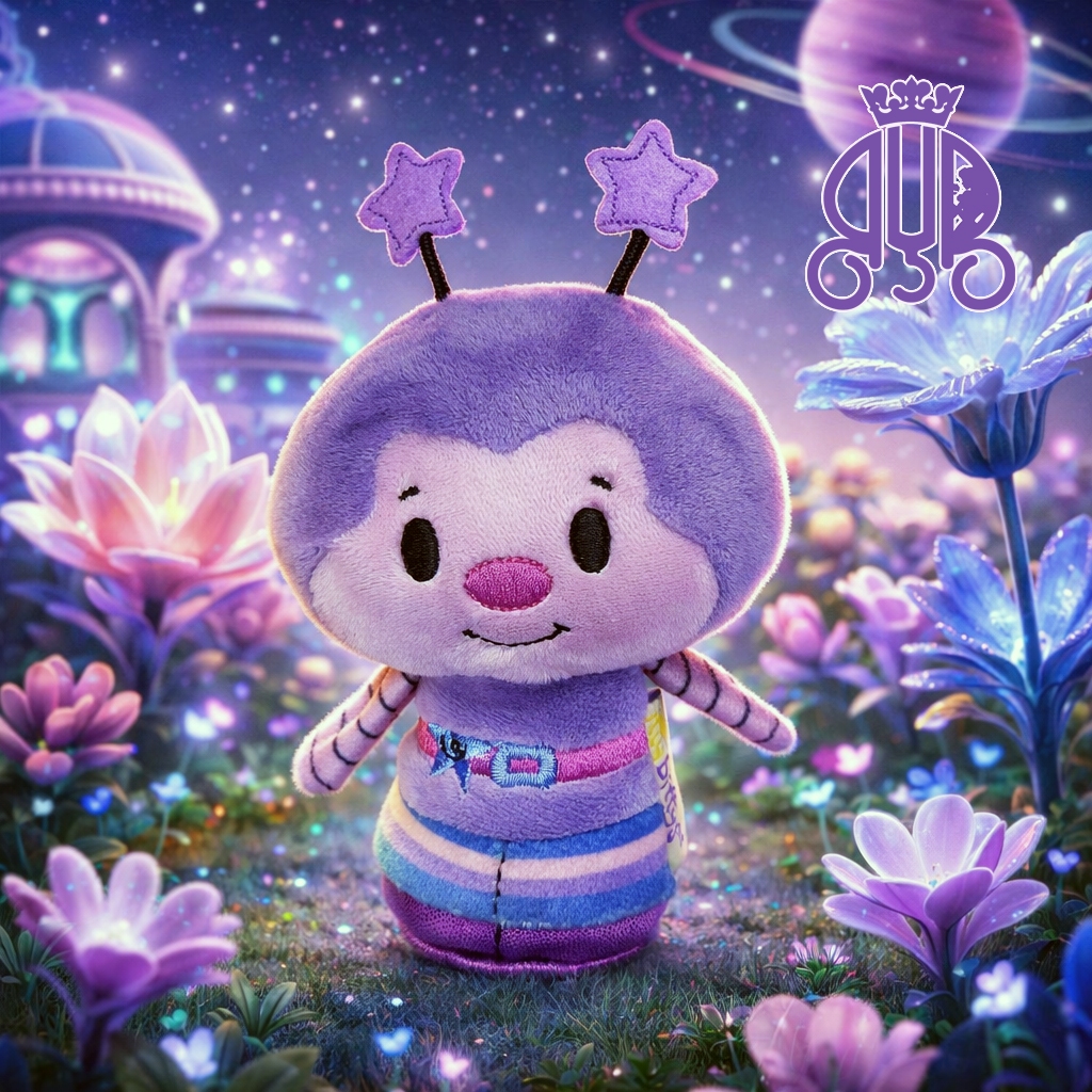 Boneka kecil karakter IQ Sprite Rainbow Brite