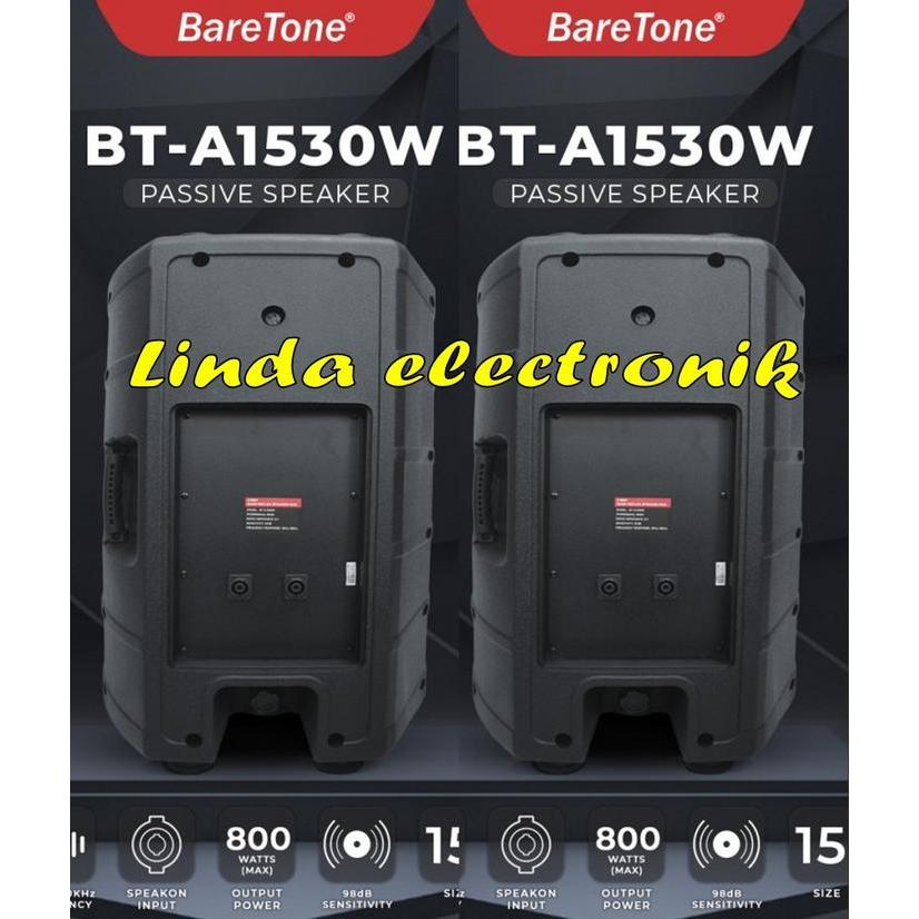 speaker pasif baretone bta1530w bta 1530w 800 watt 1 buah