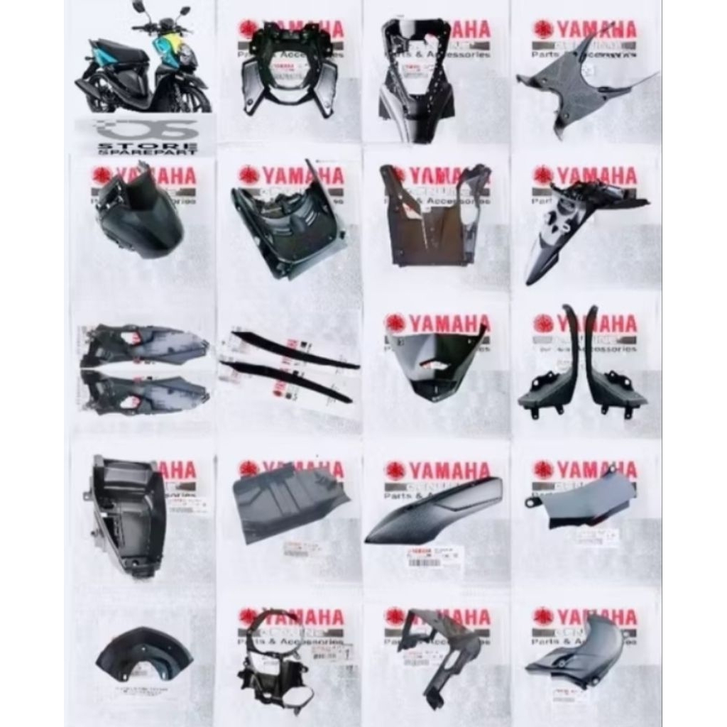 COVER BODY KASAR X RIDE 125 ORIGINAL