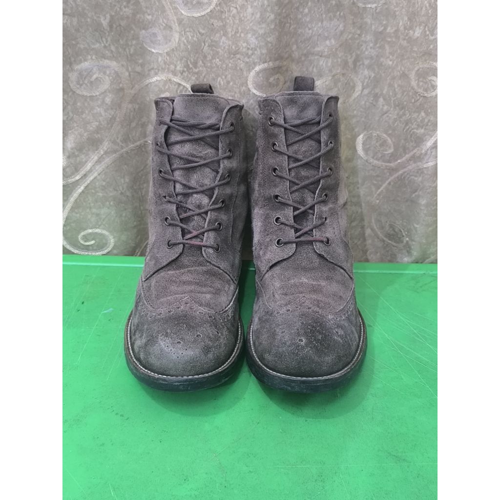 Ecco Boots Wingtip- Size 41/26 cm