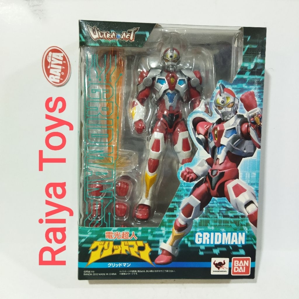ULTRA ACT GRIDMAN Original Bandai Action figure sama dgn SHF not Ultraman