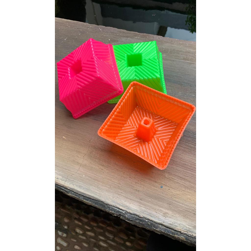 3 pcs Cetakan kue putu ayu lusinan Cetakan Kue Putu ayu jumbo cetakan kue putu ayu kotak