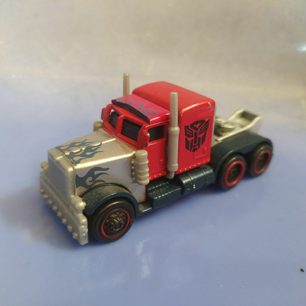 Diecast Transformers Optimus Prime Hasbro Mainan Anak