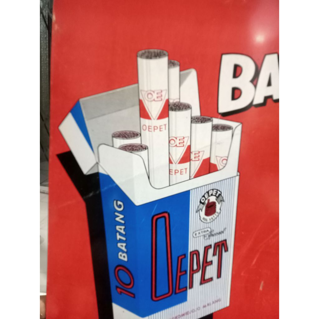 seng iklan jadul oepet untuk display