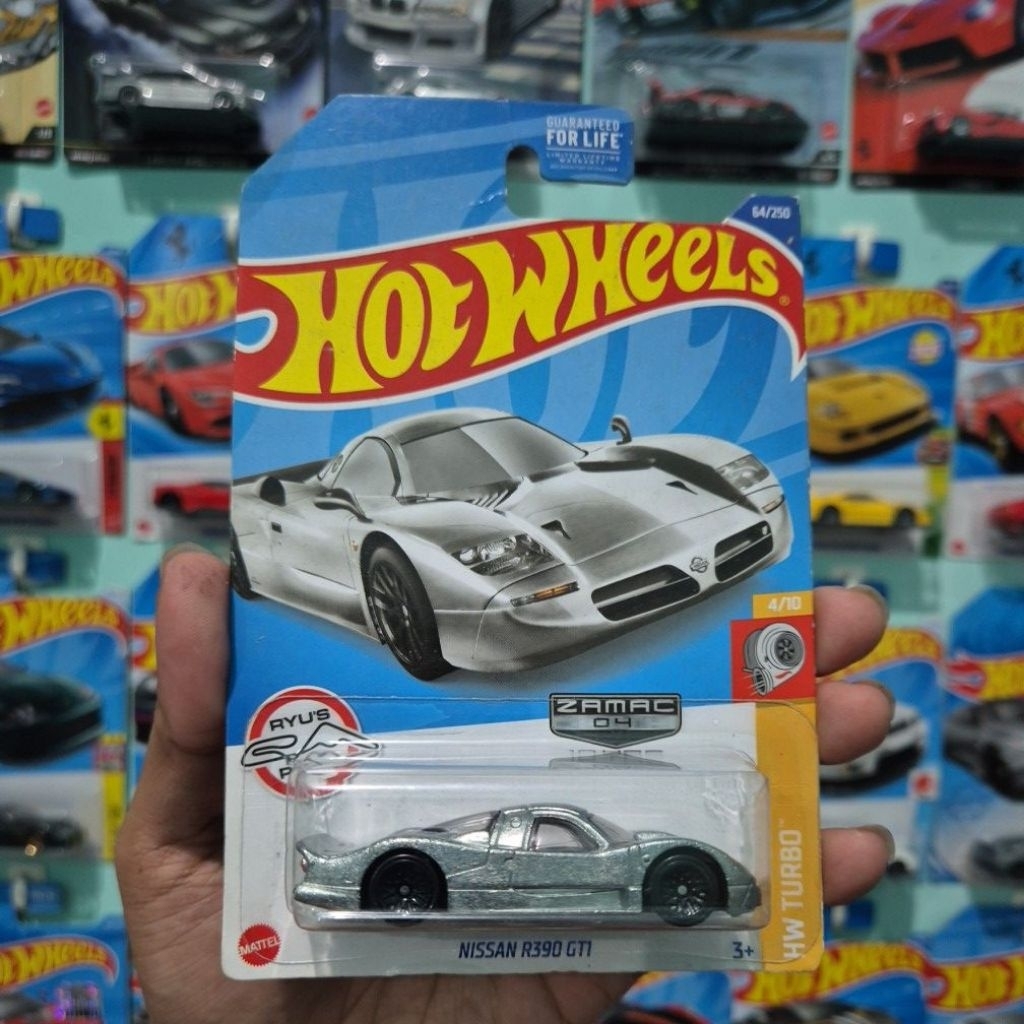 HOT WHEELS NISSAN R390 GT1 ZAMAC