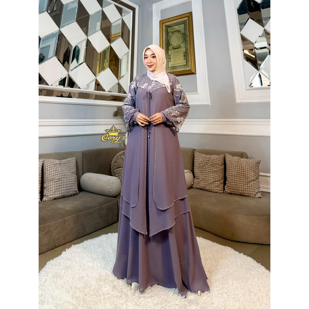 gamis brokat best seller Qorys collection