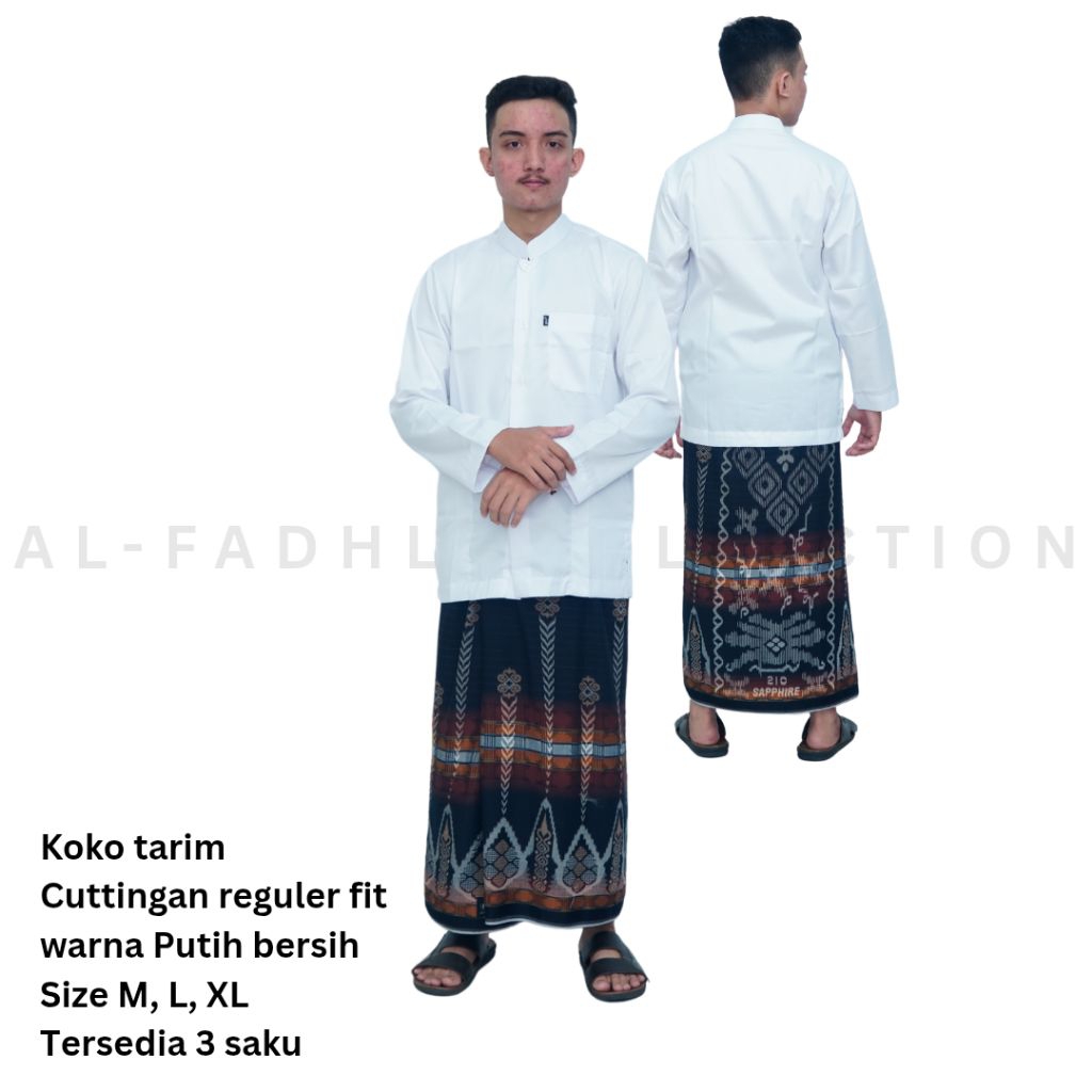 Koko tarim || baju koko putih