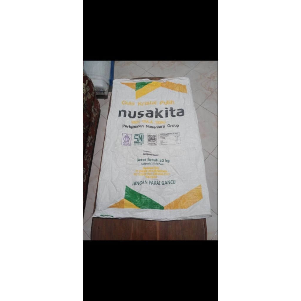Karung gula 50kg satuan