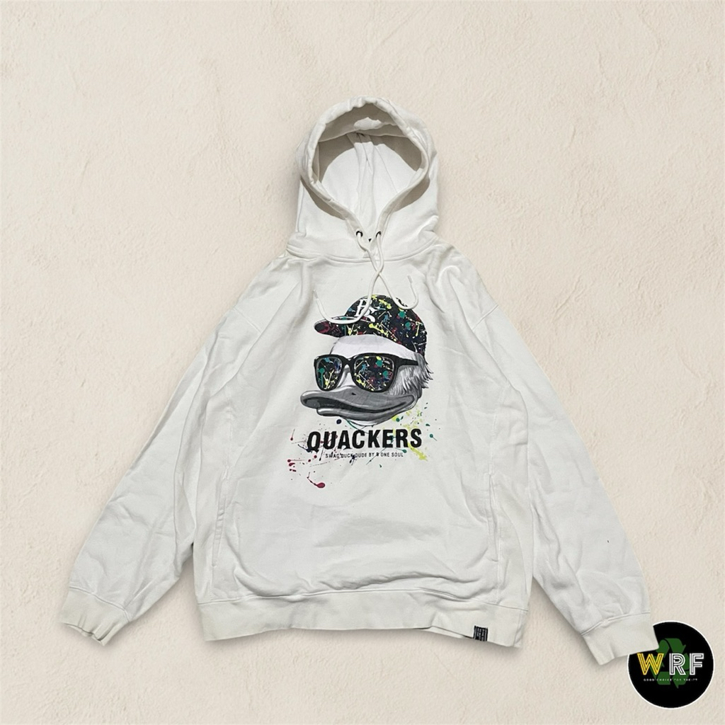 hoodie Bone Soul Putih L