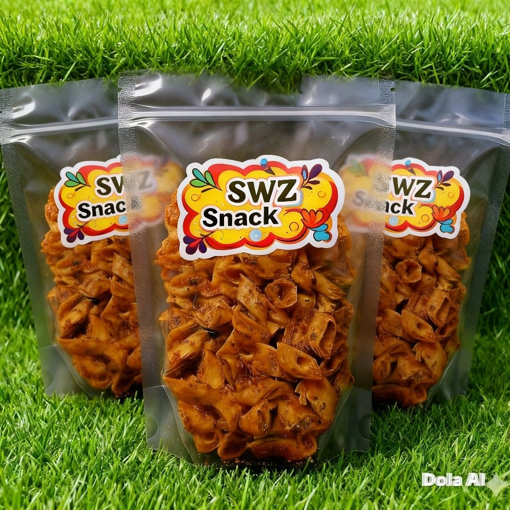 Keripik Lumpia goreng pedas - Lumpia Pedas Daun Jeruk, Snack Gurih dan Pedas