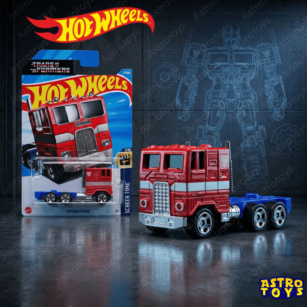 Hot Wheels Optimus Prime Transformers Series Lot B 2026 / Mainan Diecast Mobil Truck Hotwheels