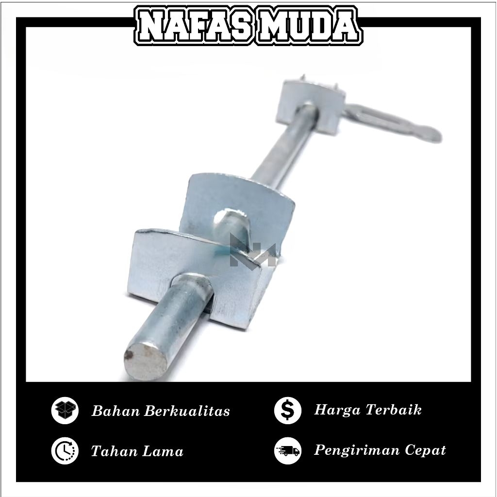 Slot Henderson Polos | aksesoris pintu besi | kuncian pintu gebyok