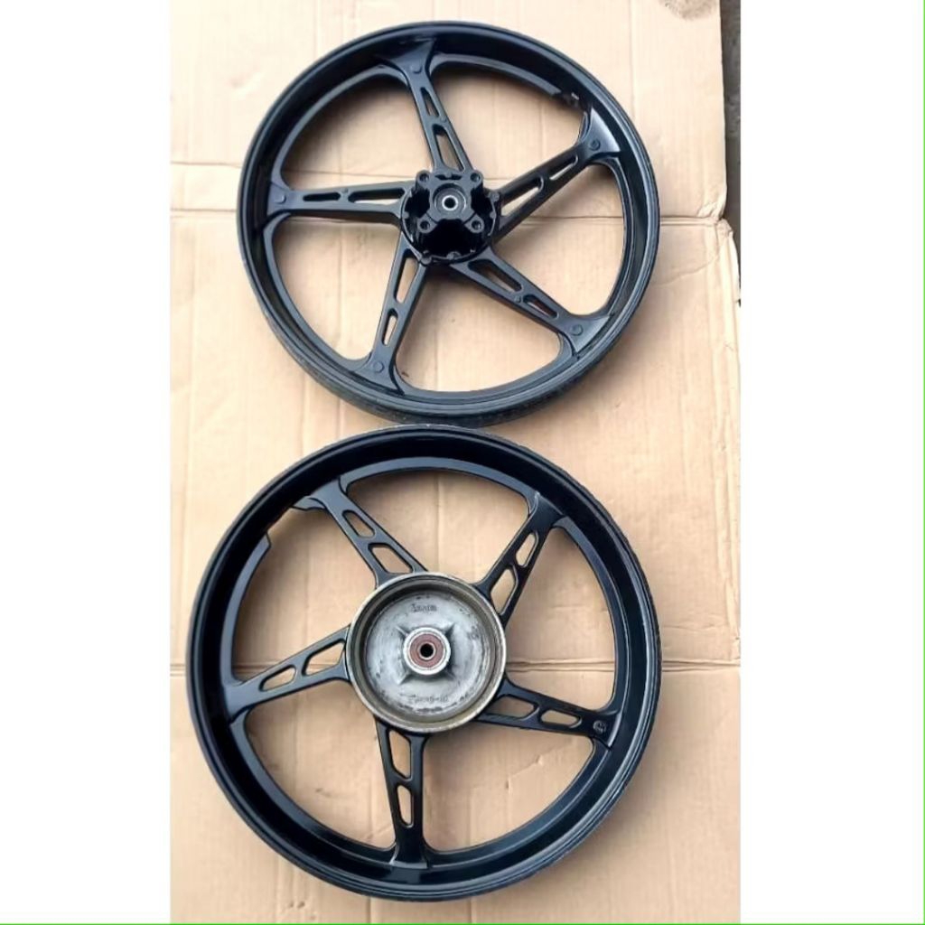 PELEK VELG RACING 1SET DEPAN BELAKANG MOTOR YAMAHA JUPITER Z1 PNP VEGA ZR VEGA R NEW VEGA FORCE JUPI