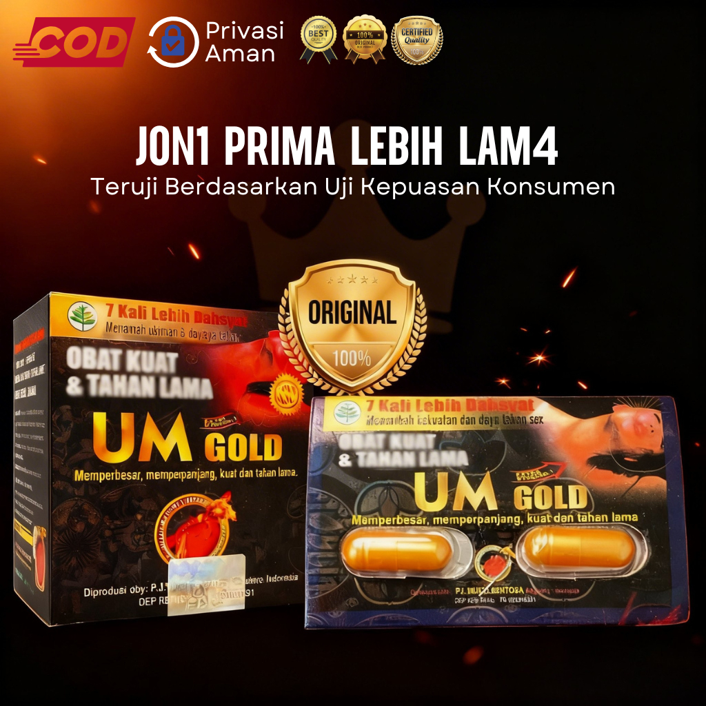 UM GOLD KAPSUL BLISTER | Urat Madu Gold Original 100% Kapsul | UM Gold Blister | Urat Madu 100% Orig