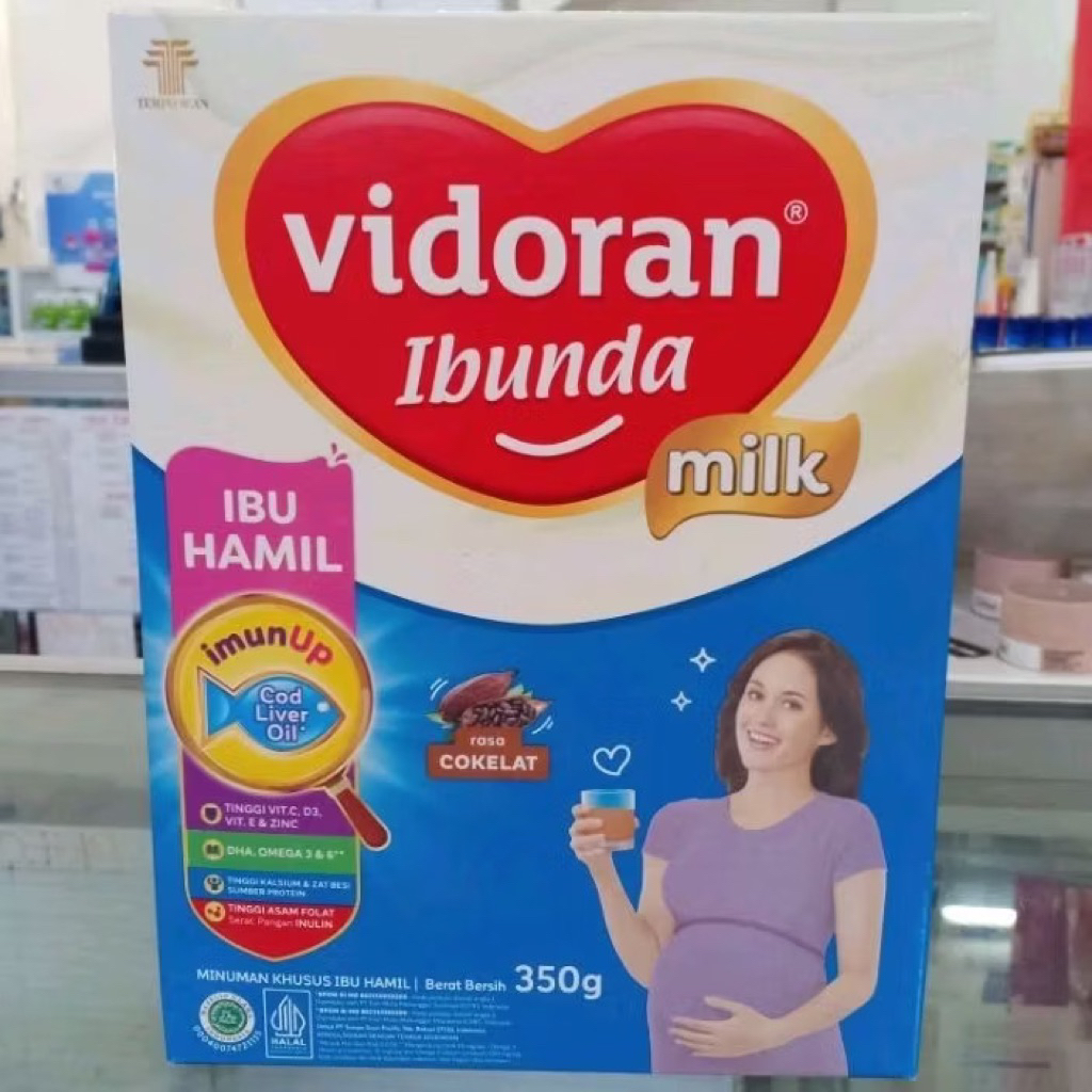 Susu Vidoran Ibunda Ibu Hamil Cokelat Coklat 350gr