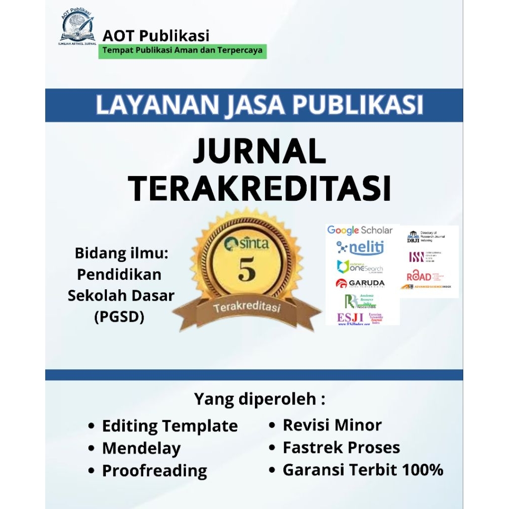 Publikasi Jurnal Sinta 5 PGSD