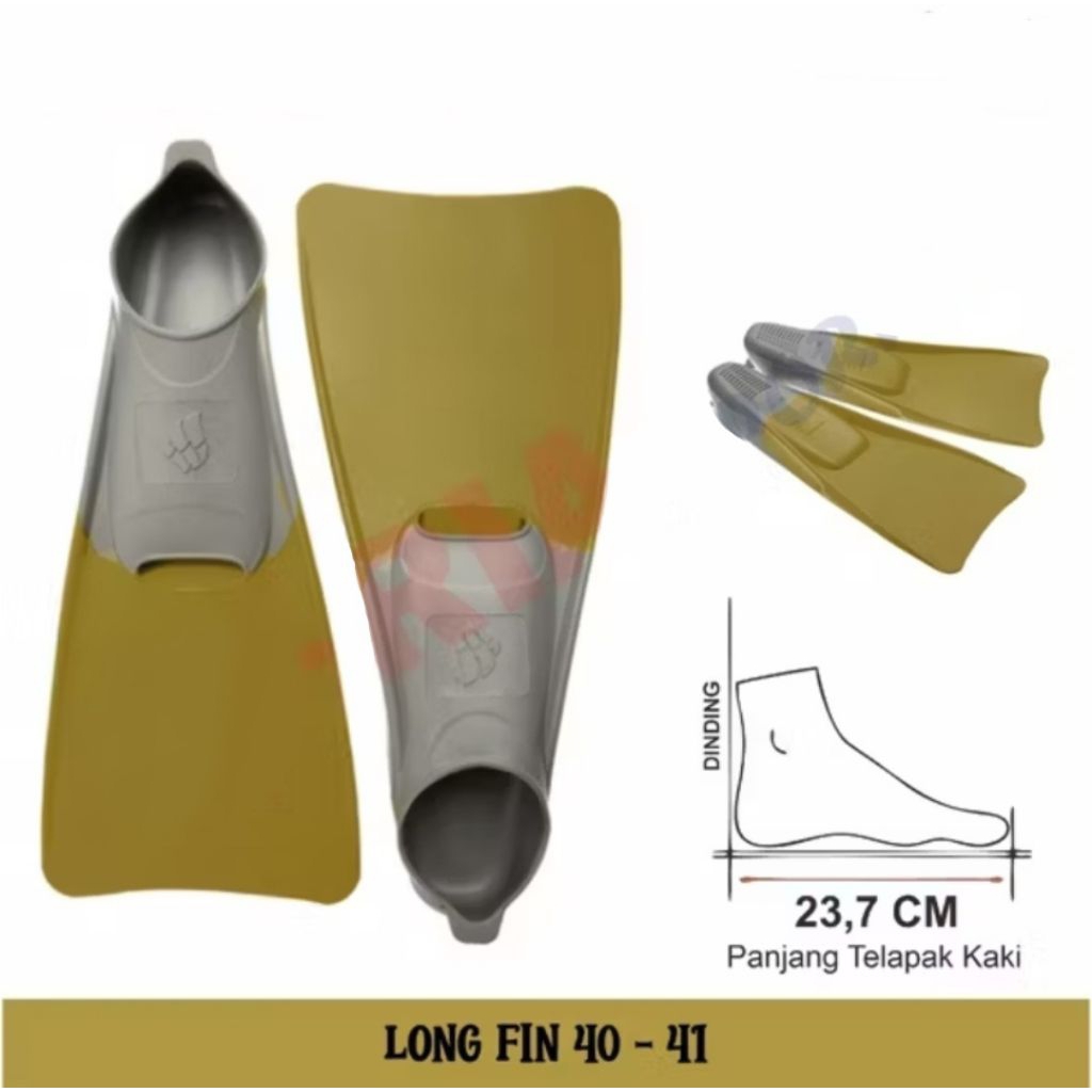 fins kaki katak renang madwave