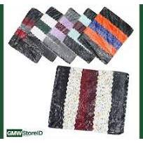 Keset mutiara tebal / keset anyam mutiara / keset kaki / keset kamar mandi