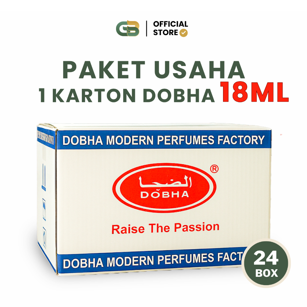 Grosir Paket Usaha 1 Karton Parfum DOBHA Pocket Spray 18ML ORIGINAL 24 Box - 360 Pcs
