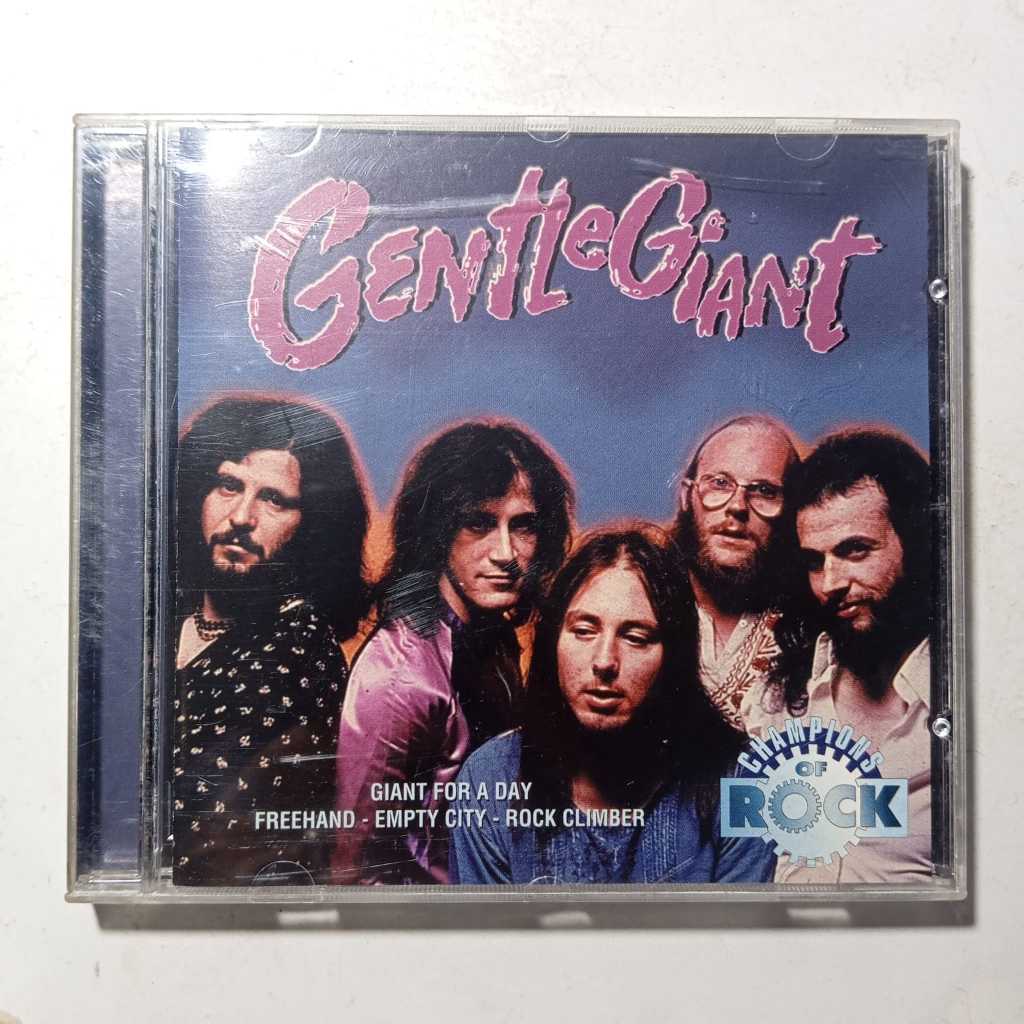 CD Gentle Giant - Champions of rock Import