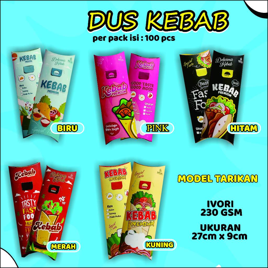 BUNGKUS KEBAB CUSTOM