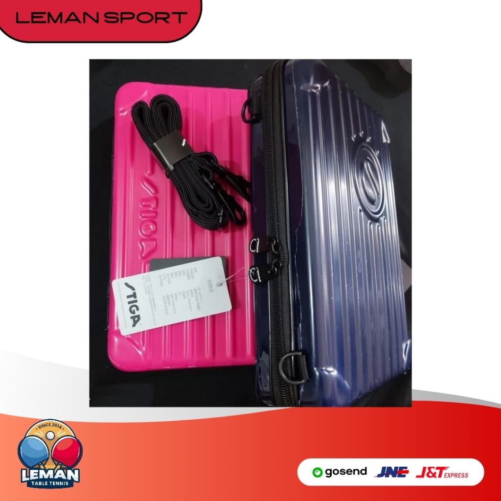 Hard Case Stiga / Case Bet Pingpong Tenis Meja (Bisa isi 3 Bet)