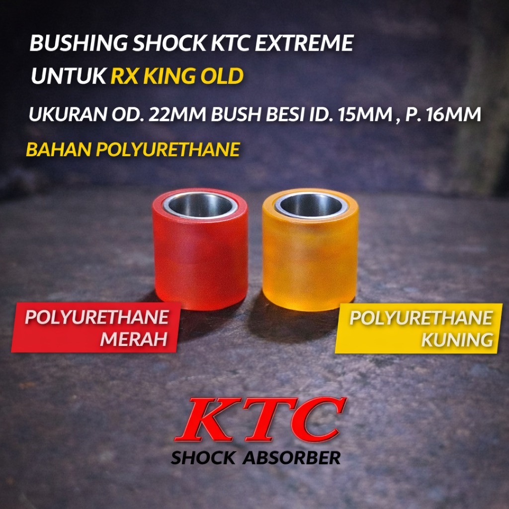 Bushing shock Ktc extreme  Rx King old custom polyurethane