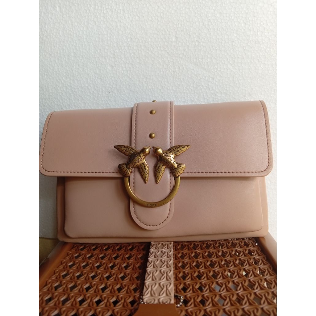 TAS PINKO GENUINE LEATHER