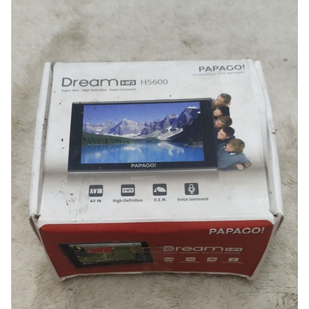 GPS Papago 98% seperti baru