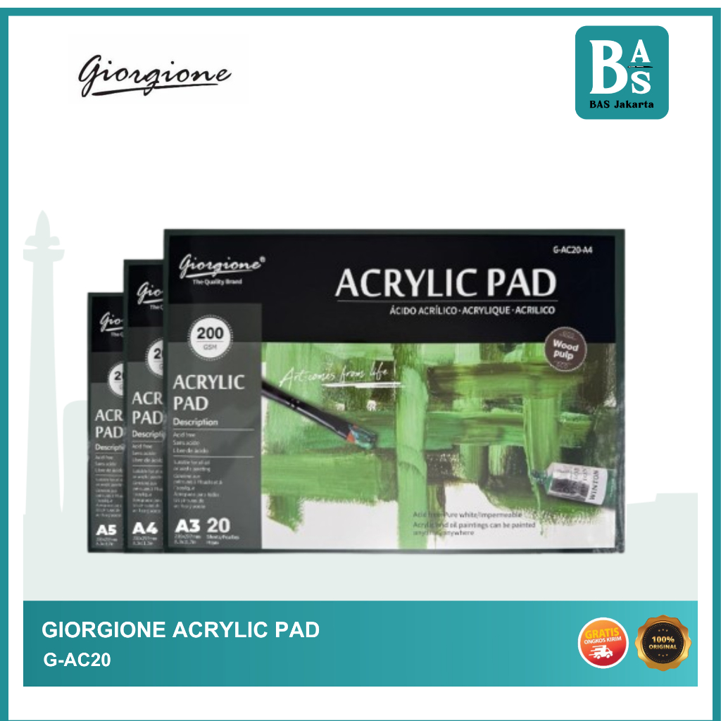 GIORGIONE ACRYLIC PAD G-AC20