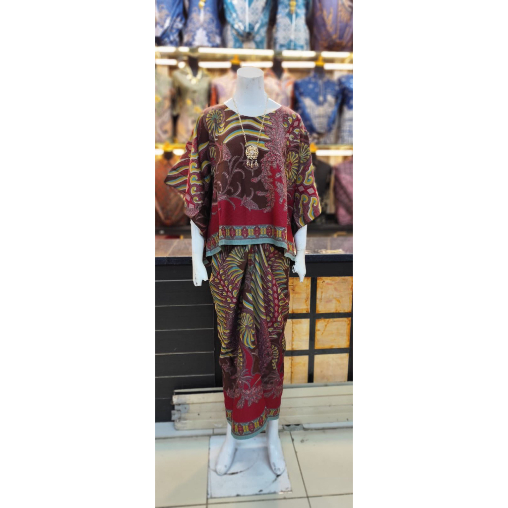 batik setelan rok dan baju