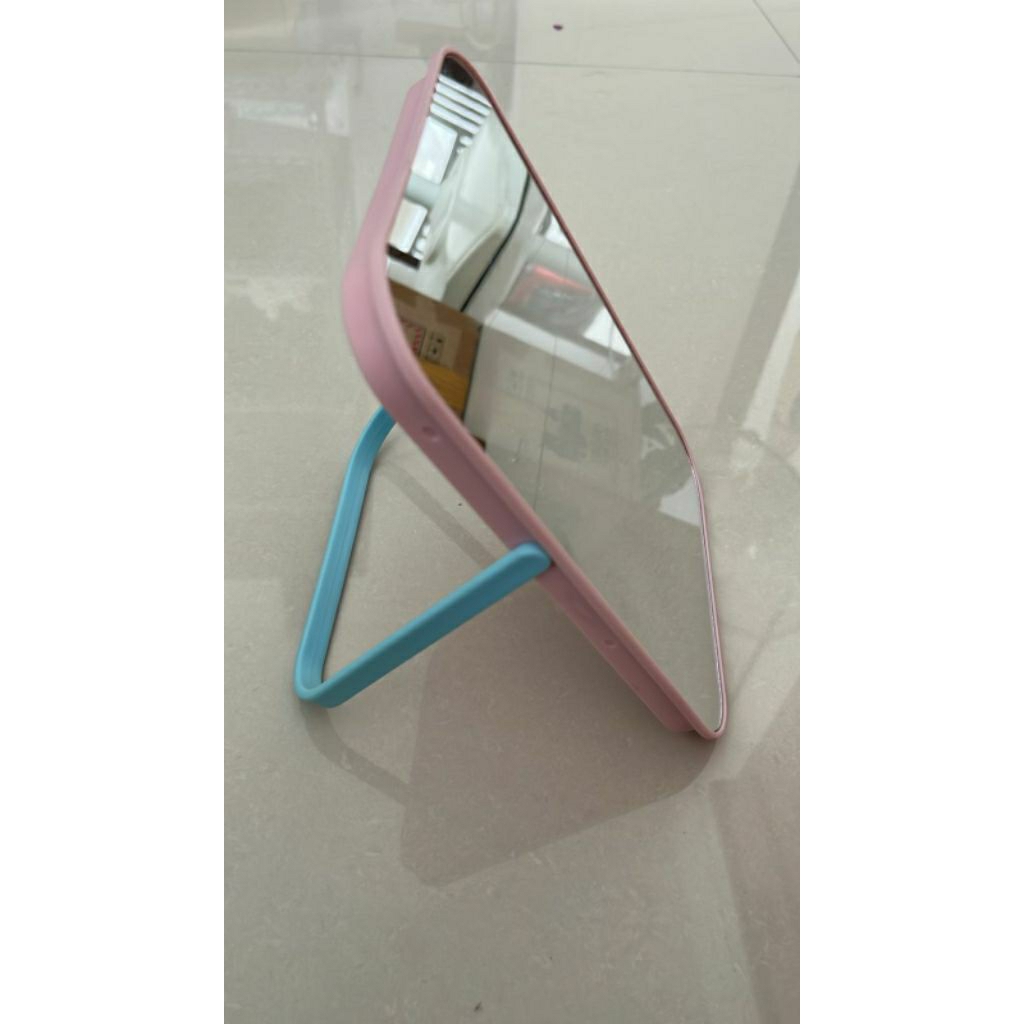 Miniso Cermin Portable Aesthetic Cermin Kaca Standing Miniso Original